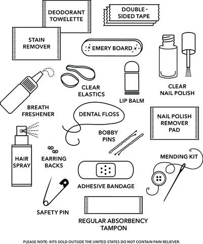 Criss Cross Minimergency Kit